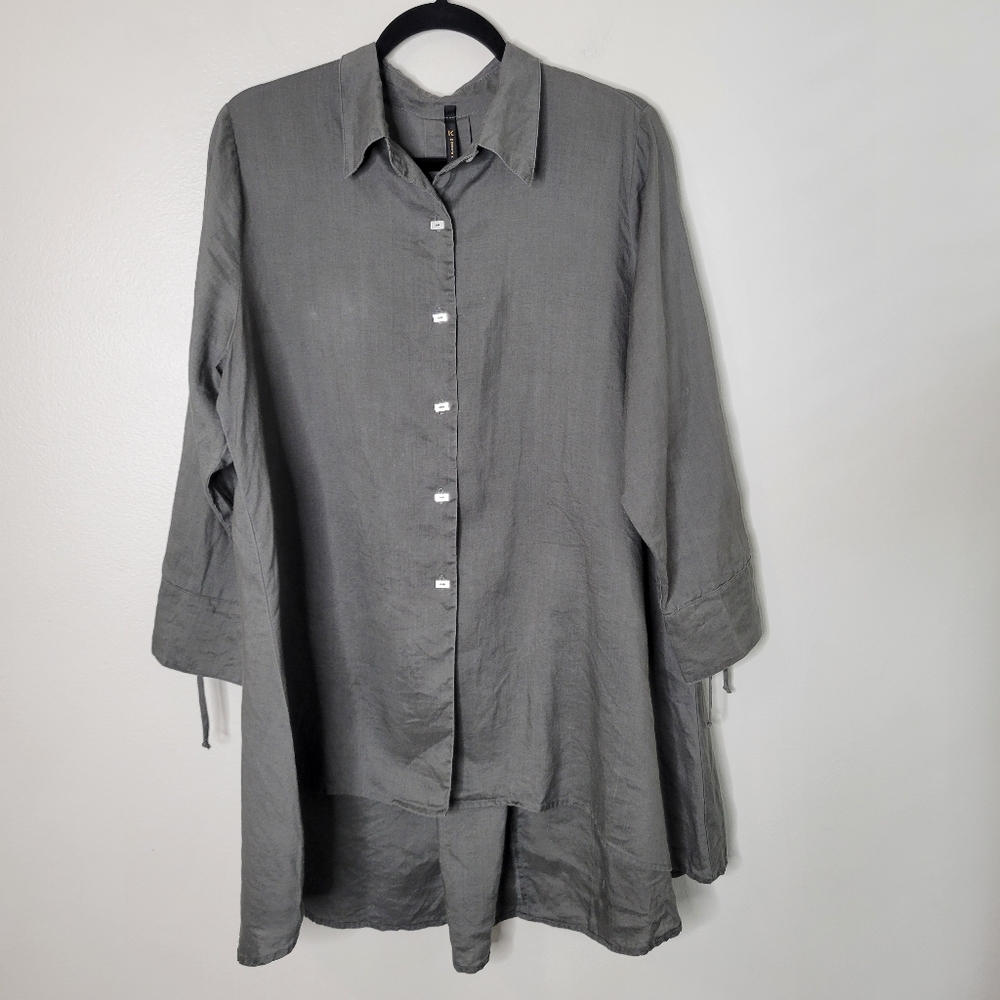 Ic Linen Tunic Shirt
